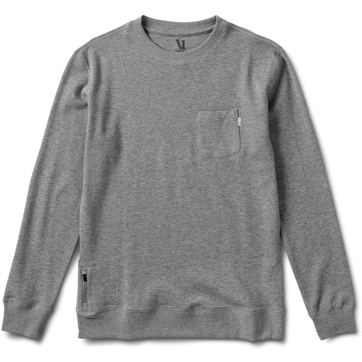 Vuori Men's Jeffreys Pullover Heather Grey