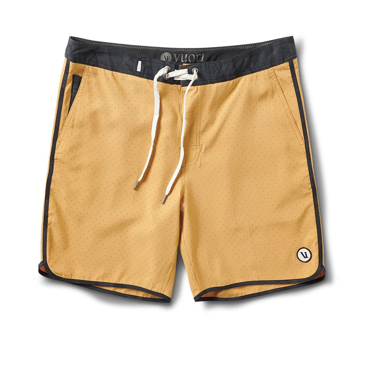 Vuori Men's Cruise Boardshort Cognac Micro Dot