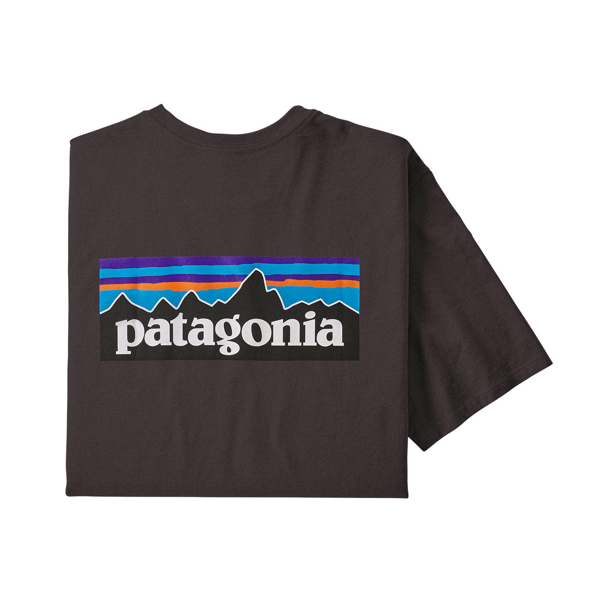 Patagonia Men's P-6 Logo Responsibili-Tee Basalt Brown