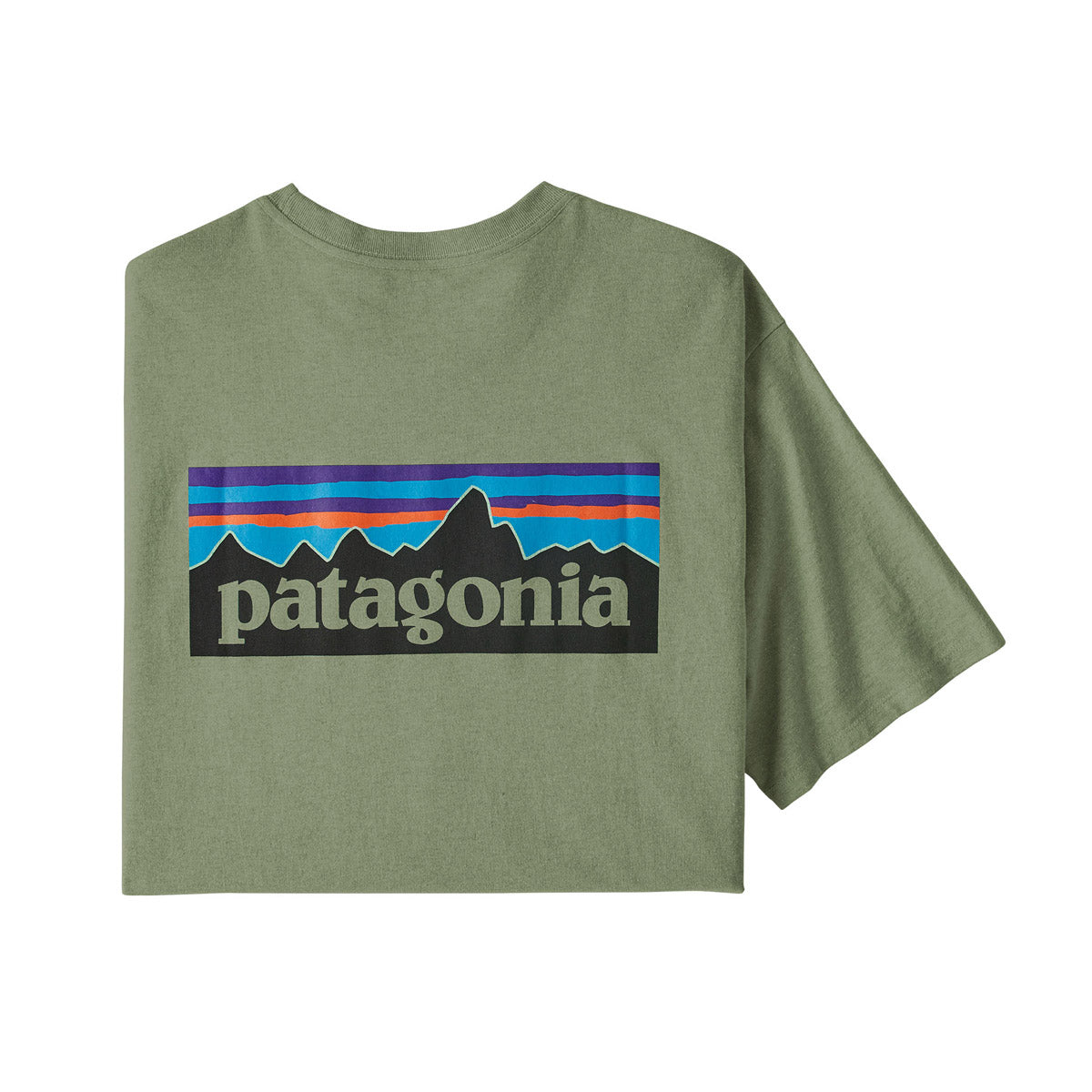Patagonia Men's P-6 Logo Responsibili-Tee edge Green / S