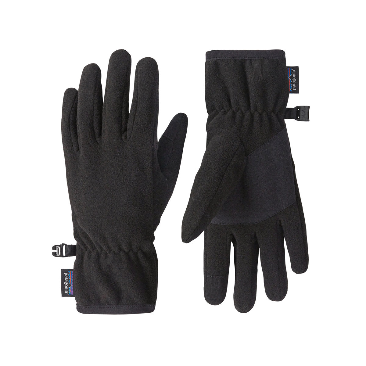 Patagonia Kids' Synchilla Gloves Black