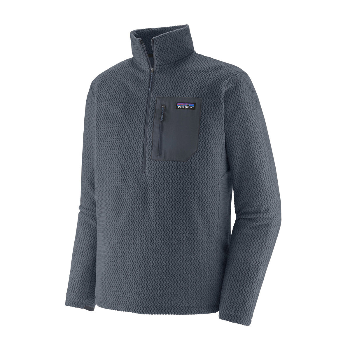 Patagonia Men's R1 Air Zip-Neck Smolder Blue
