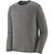 Patagonia Men's Long-Sleeved Capilene Cool Lightweight Shirt-45690_Forge Grey - Feather Grey X-Dye