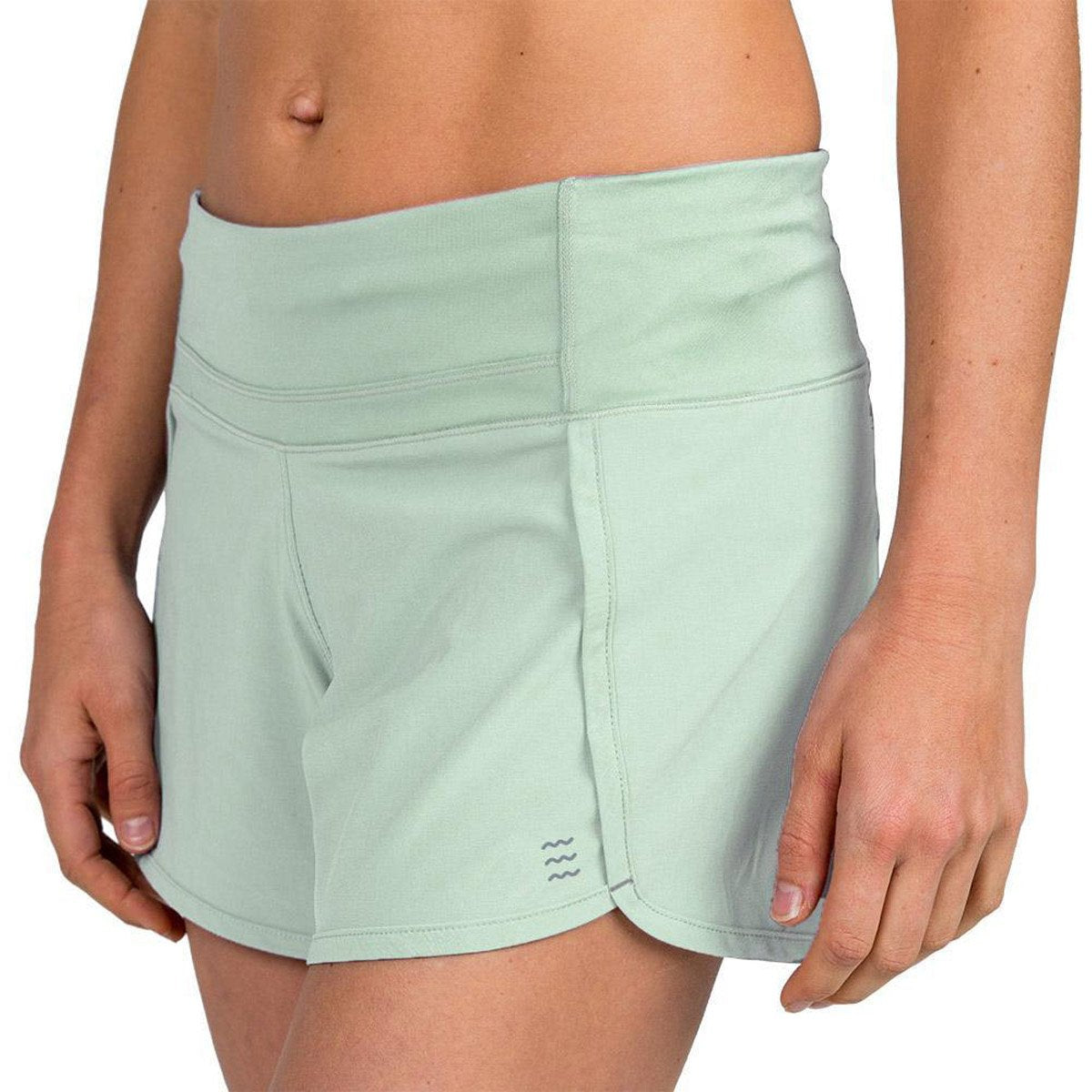 Free Fly Apparel Women's Bamboo-Lined Breeze Short Seafoam