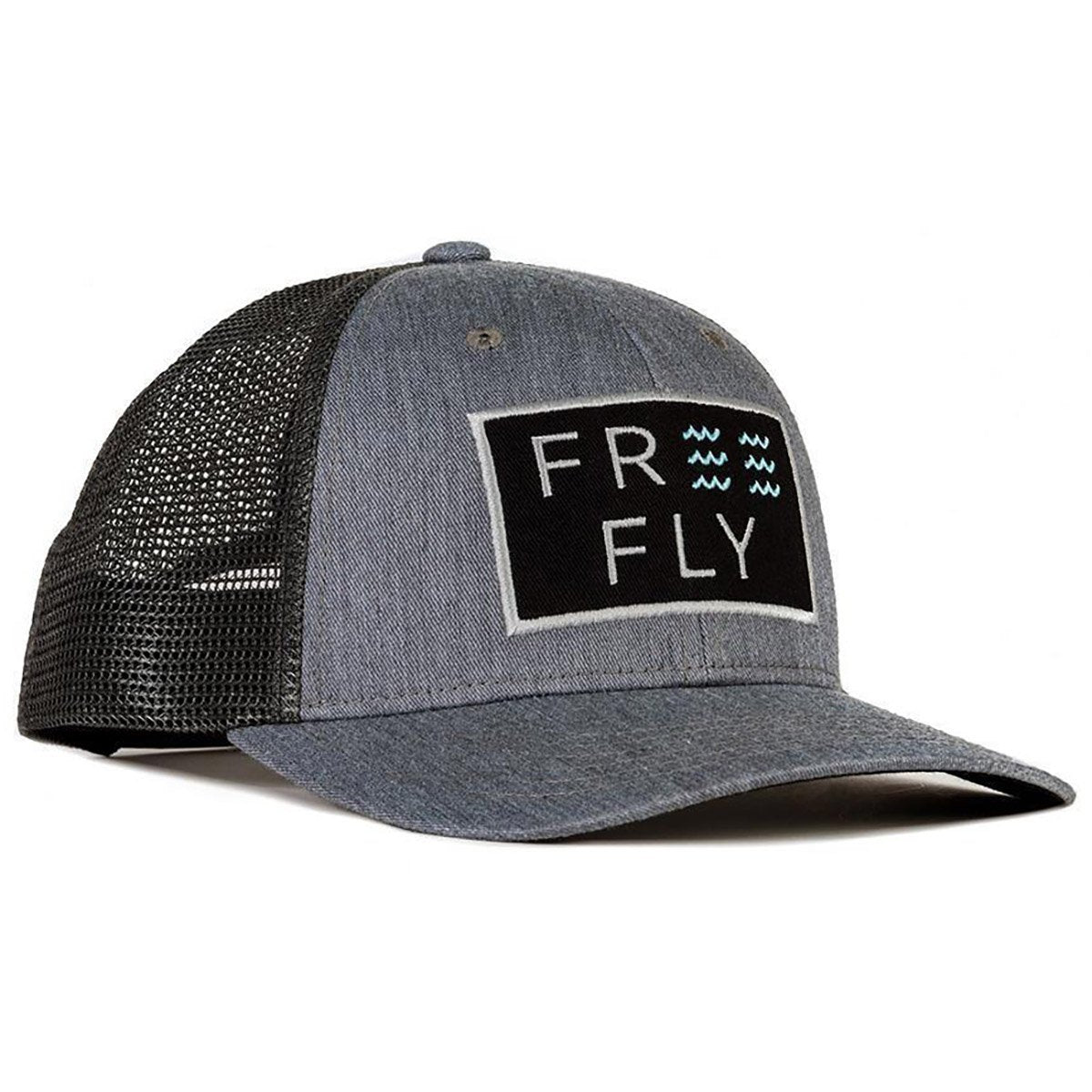 Free Fly Apparel Wave Snapback Heather Grey