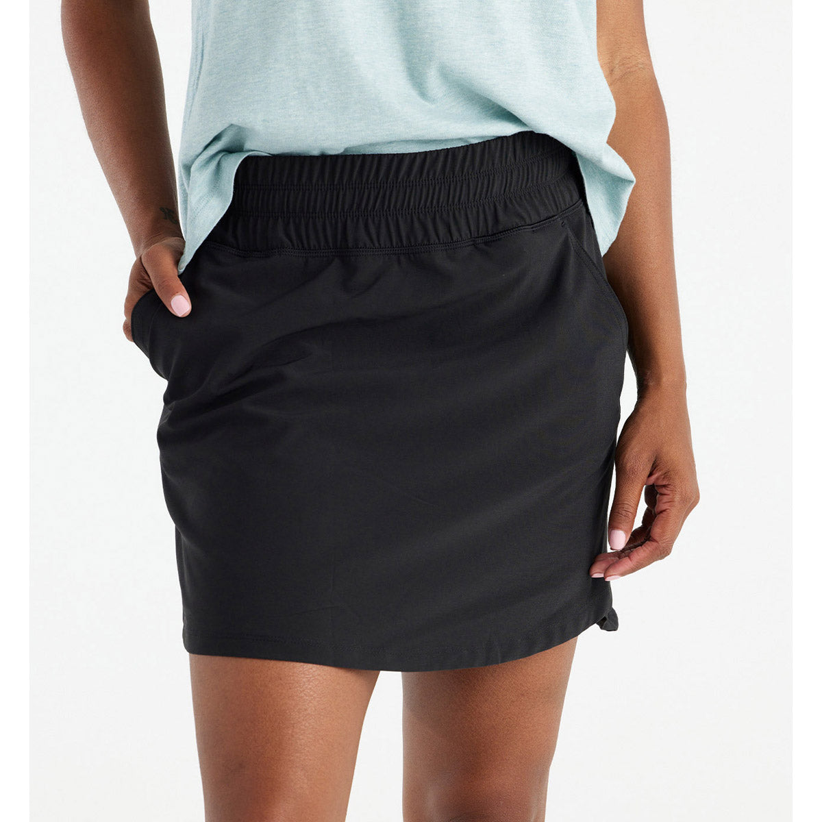 Free Fly Apparel Women&#39;s Pull-On Breeze Skirt Black