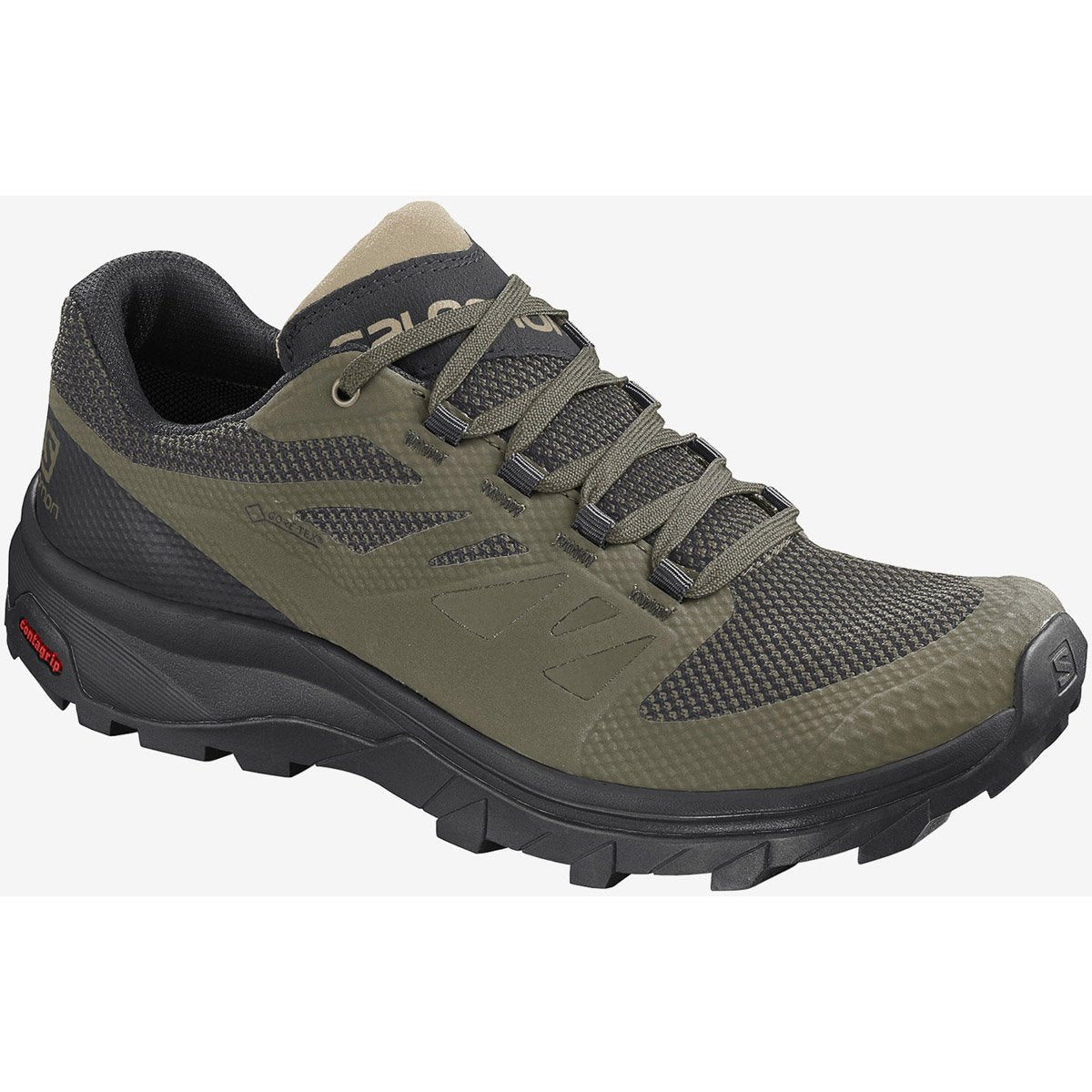 Salomon Men&#39;s OUTline GTX Burnt Olive / Black / Safari