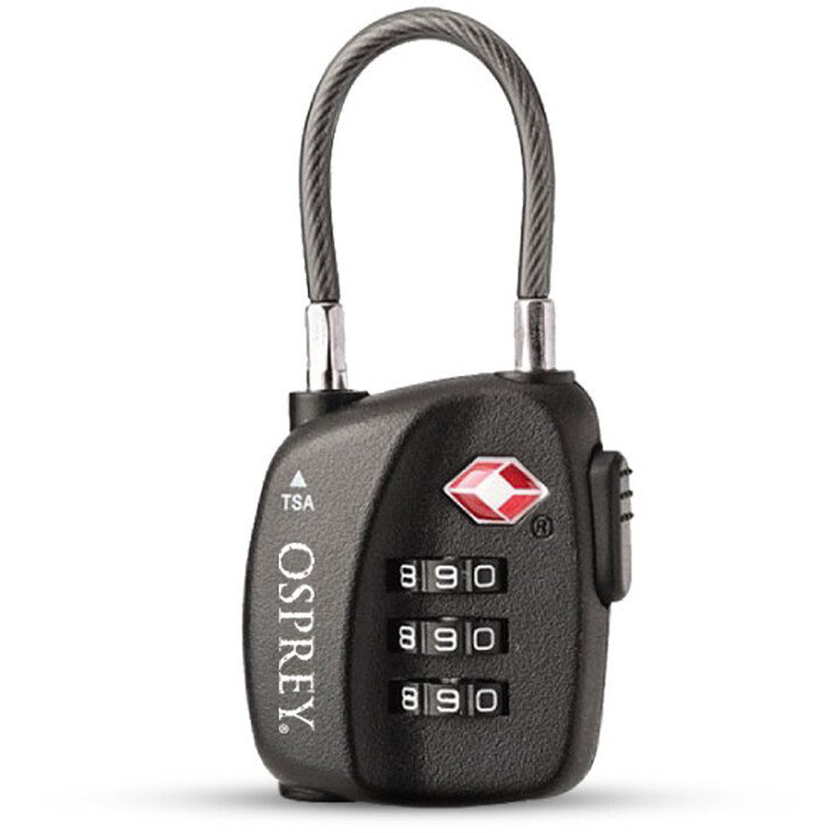 Osprey Packs Travel Sentry Cable Lock Black